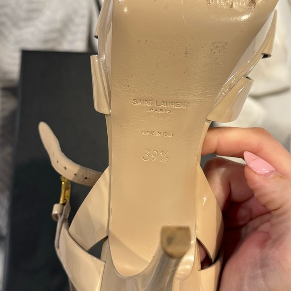 YSL Saint Laurent Tribute Platform Sandals - Picture 4 of 4